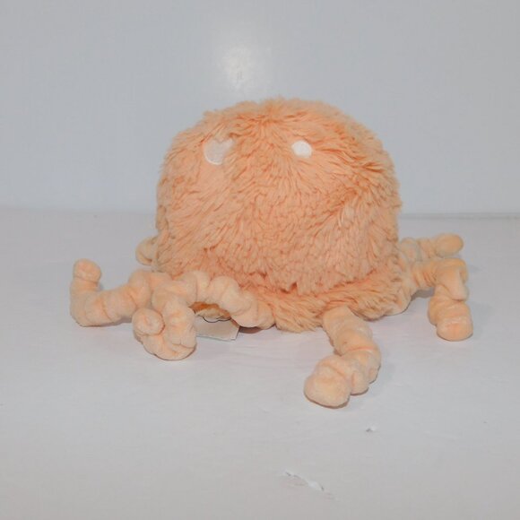 Slumberkins Mini Orange Peach Jellyfish Plush Stuffed Toy - Picture 4 of 6